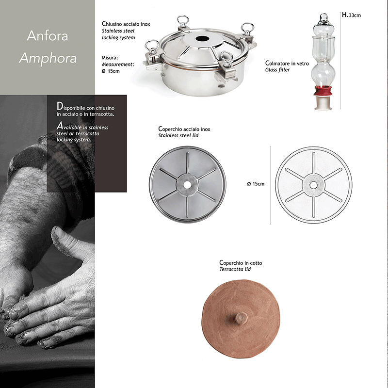 Amphorae for Vinsanto